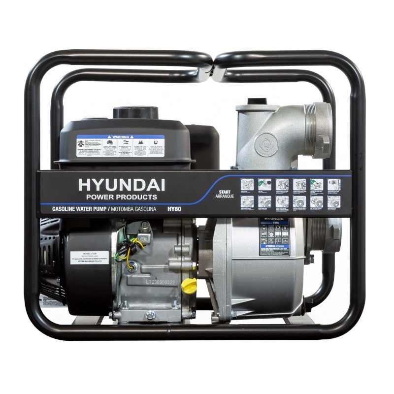 Recambios Motobombas Hyundai Gasolina - Caudal -4"