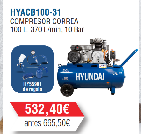 Recambios Compresor 100 L - 3 Hp Monofasico
