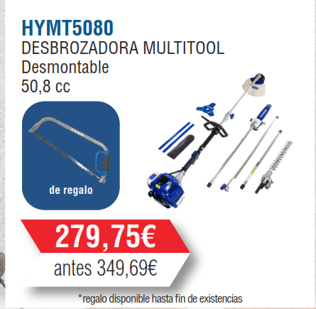 Recambios Multifunción Hyundai 4 en 1 HYMT5080