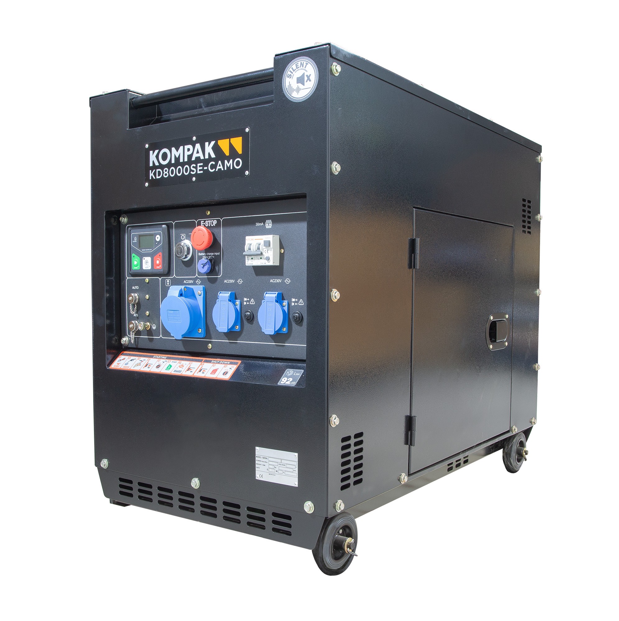 Recambios Generador Diésel Insonorizado 230V - 28L